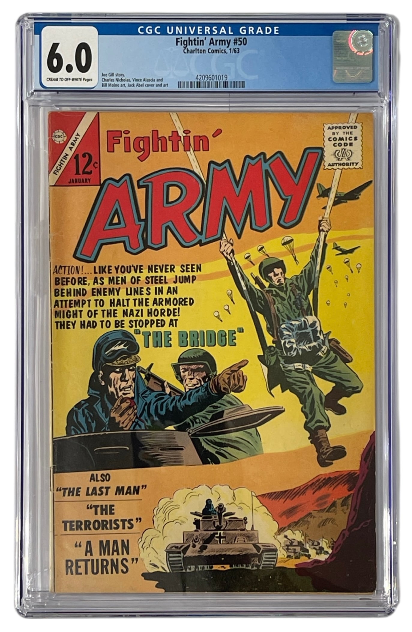Fightin Air Force | No. 50 | Charlton Comics | Graded 6.0 (1 of 2)