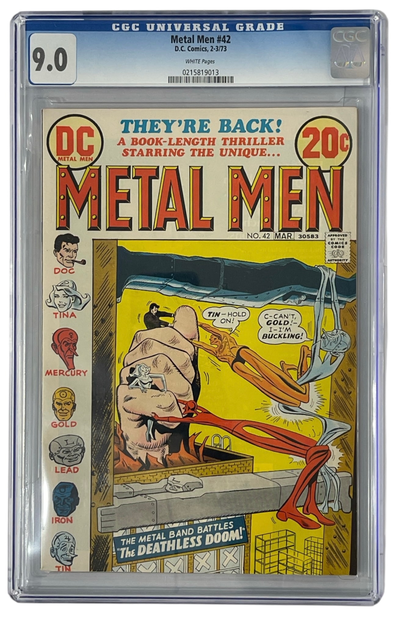 Metal Man | No. 42 | DC Comics | Graded 9.0 (1 of 2)