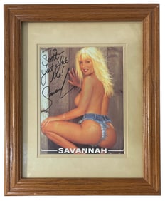 Signed Framed Photo