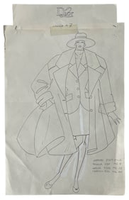Original Hand Drawn Fashion Artwork