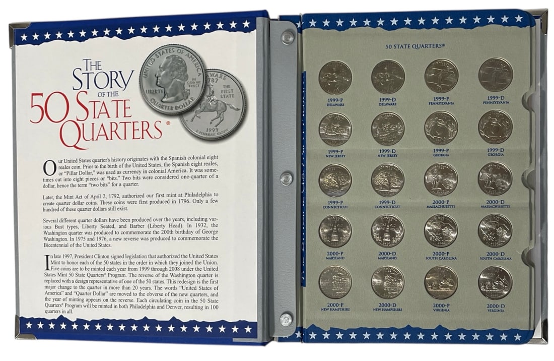The Official US Mint 50 State Quarters (1 of 4)