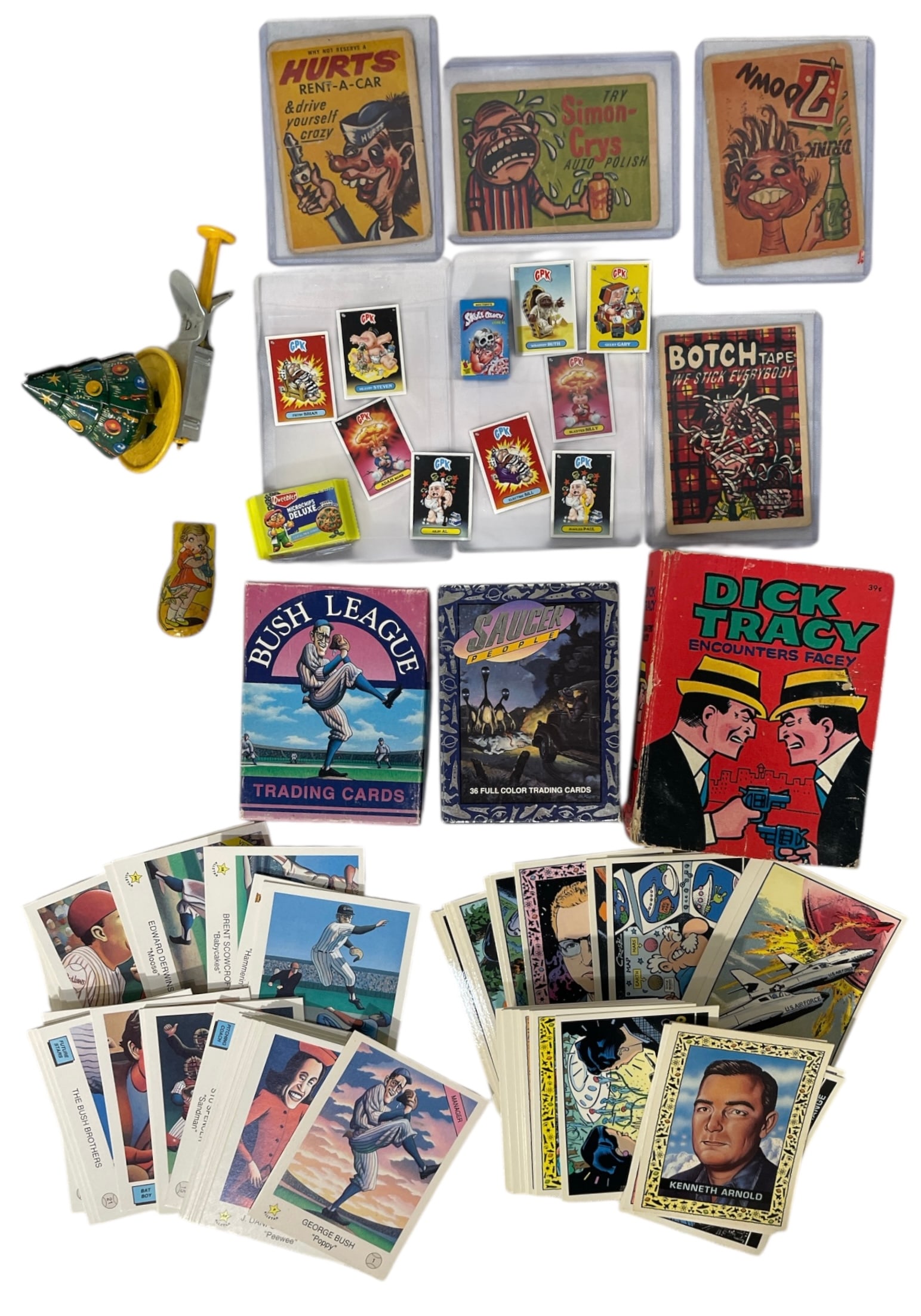 Vintage Dick Tracy Book Trading Cards and Toy Collection: Vintage Dick Tracy Book Trading Cards and Toy Collection