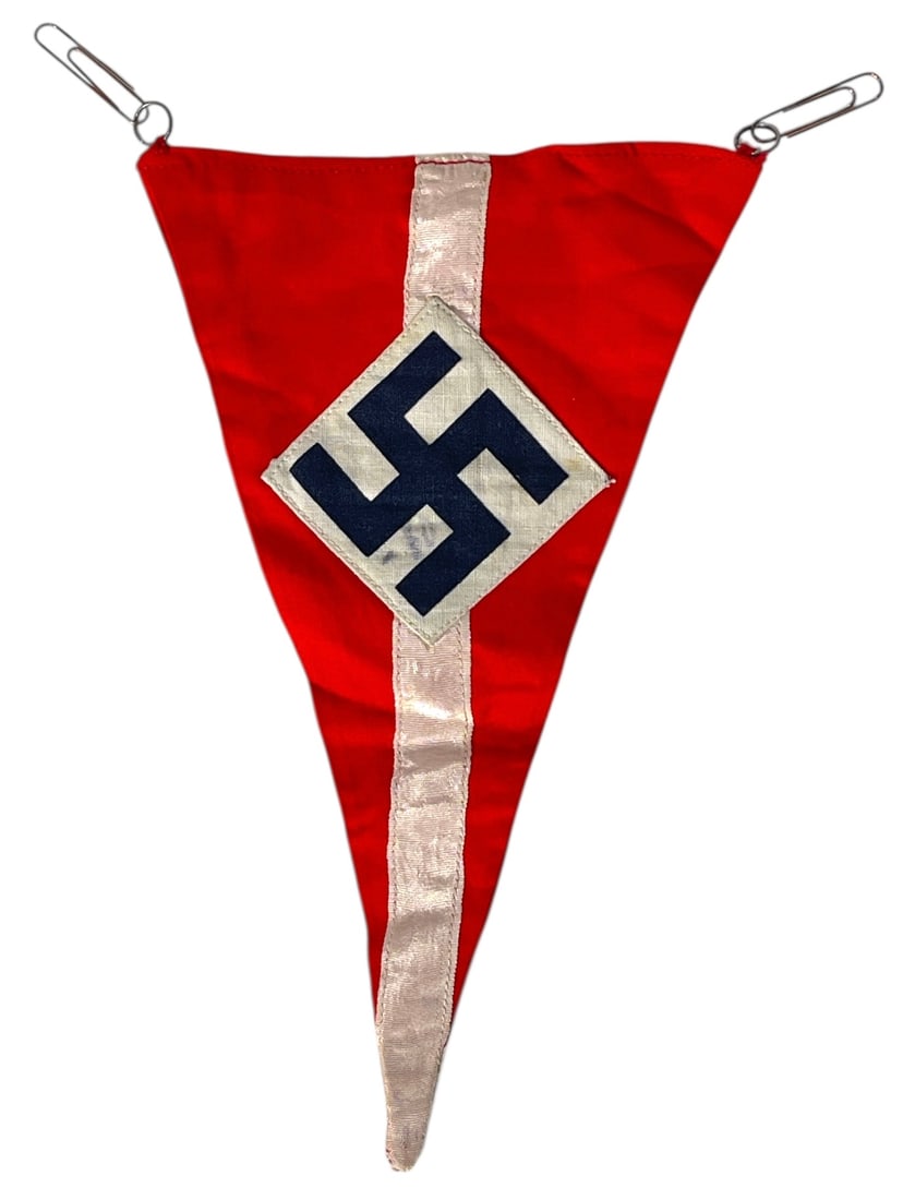 WWII German Youth Pennant Flag: WWII German Youth Pennant Flag
