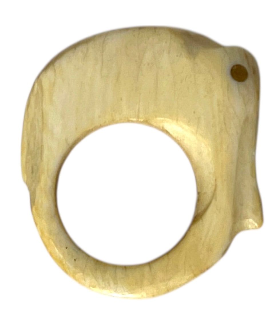 Bone Bangle Bracelet and Ring - 3