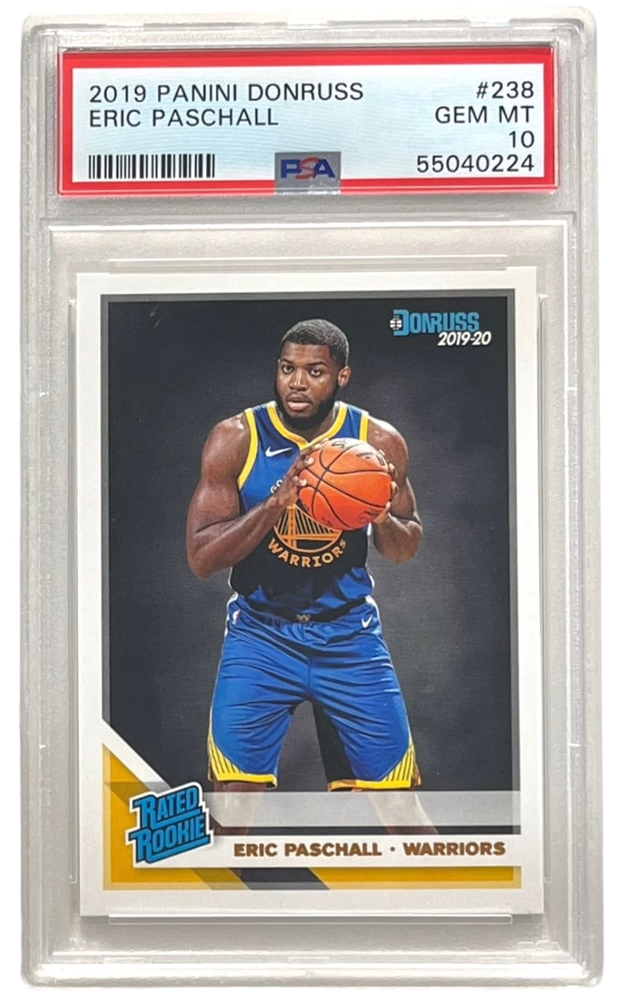 2019 Panini Donruss | Eric Paschall | No. 238 | Graded 10: 2019 Panini Donruss | Eric Paschall | No. 238 | Graded 10