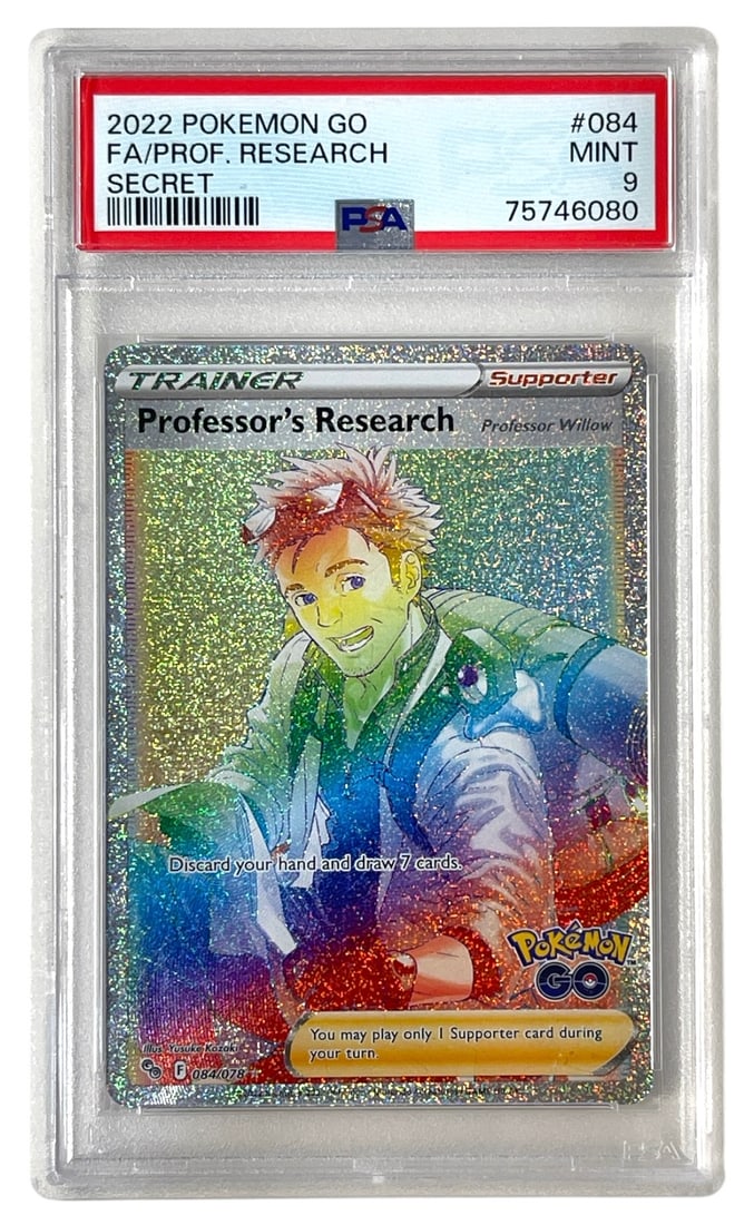 2022 Professors Research | Pokemon GO | No. 084 | Graded 9: 2022 Professors Research | Pokemon GO | No. 084 | Graded 9