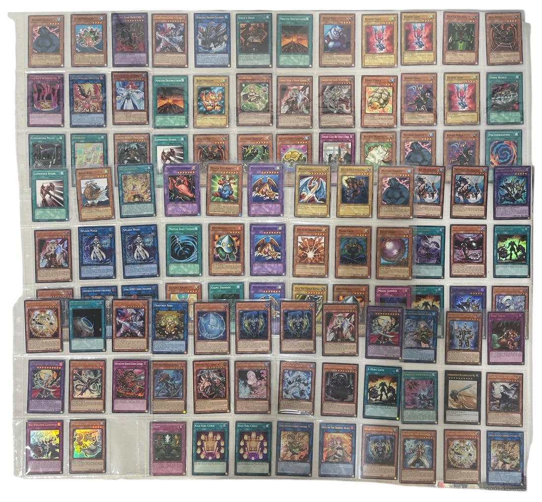 Yu Gi Oh Trading Card Collection: AUTHENTICATION HAS NOT BEEN PERFORMED TO GUARANTEE VERIFICATION | All purchases are made at the buyers discretion