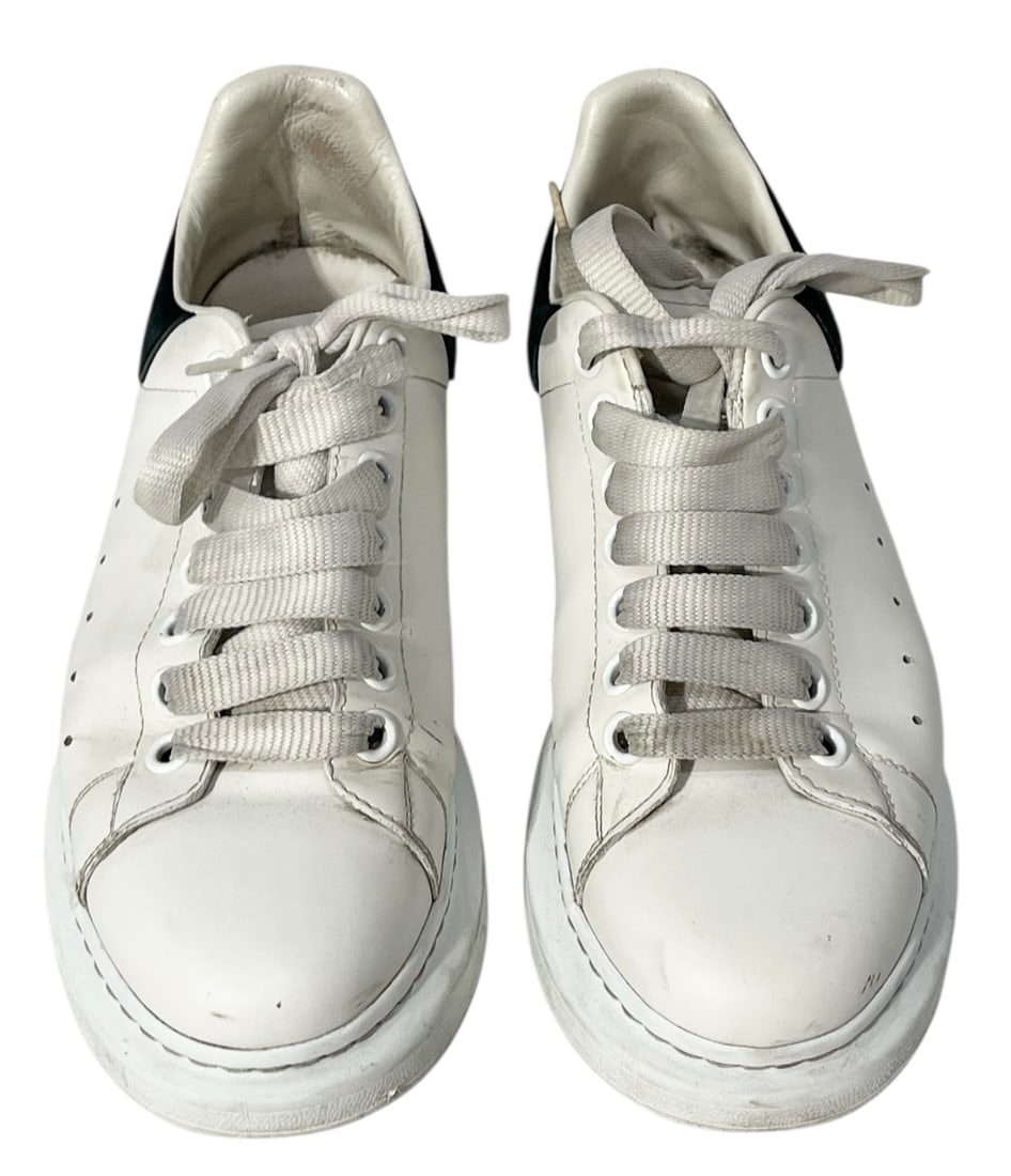 Alexander McQueen Leather Sneakers: Alexander McQueen Leather Sneakers