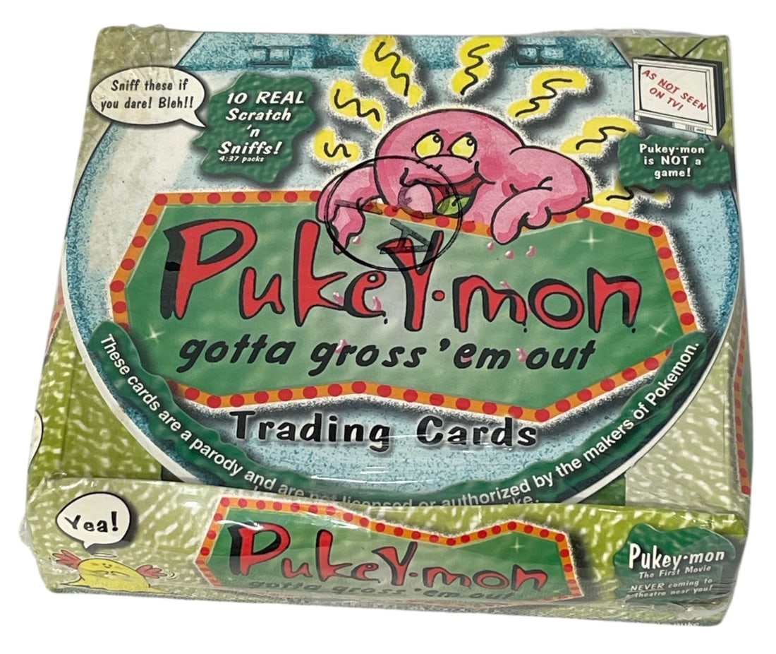 SEALED Pukey mon | Gotta Gross em Out Trading Cards: SEALED Pukey mon | Gotta Gross em Out Trading Cards