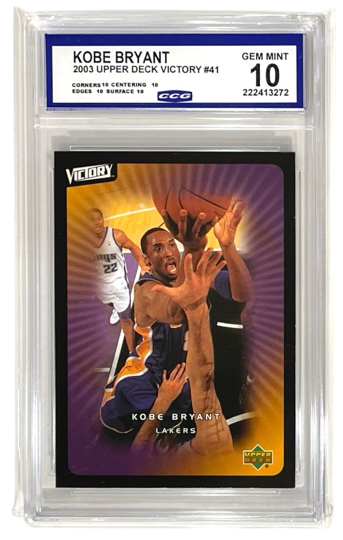 2003 Upper Deck Victory Kobe Bryant No. 41 | Graded 10 (1 of 2)