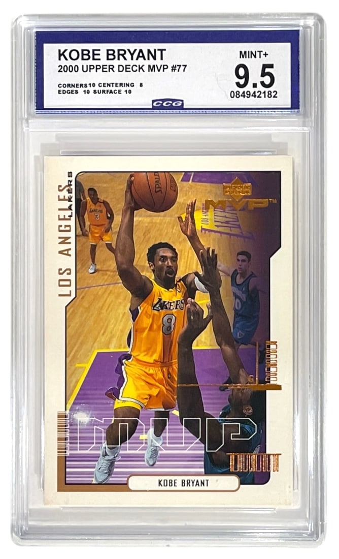 2000 Upper Deck MVP Kobe Bryant No. 77 | Graded 9.5 (1 of 2)