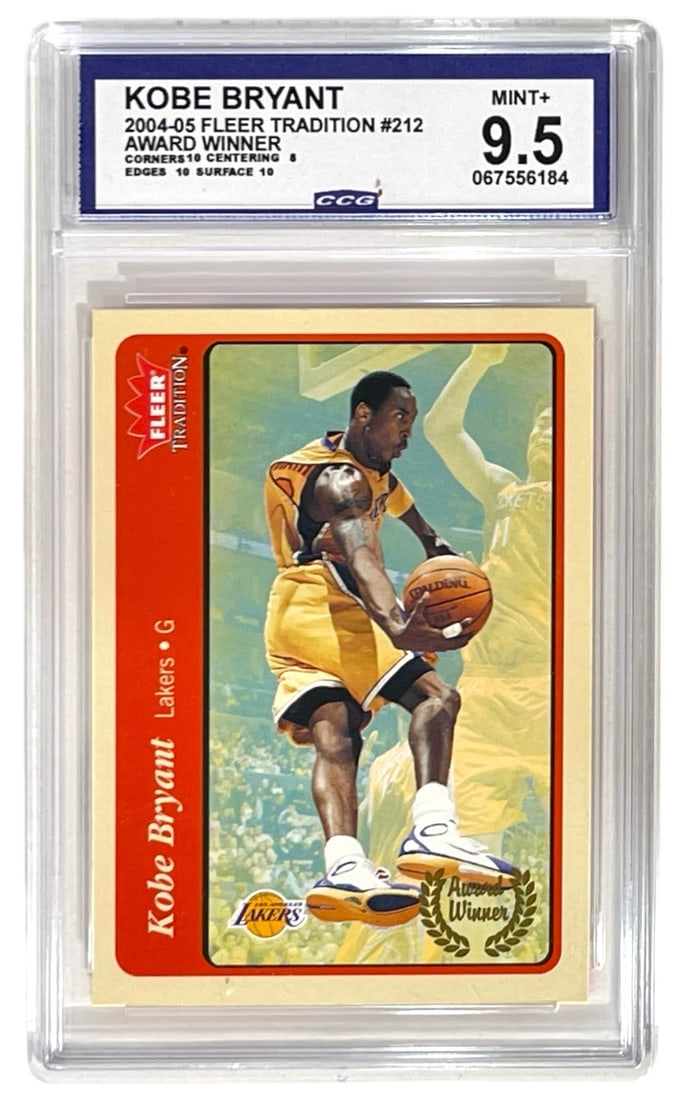 2004 to 05 Fleer Tradition Kobe Bryant No. 212 | Graded 9.5 (1 of 2)