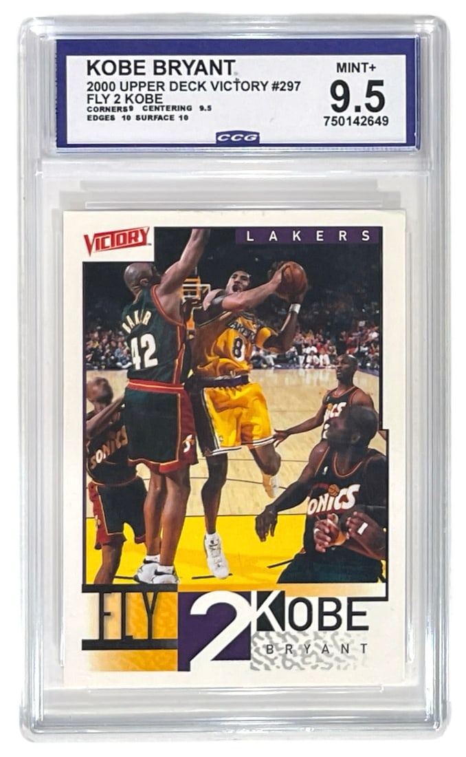 2000 Upper Deck Victory Kobe Bryant No. 297 | Graded 9.5 (1 of 2)