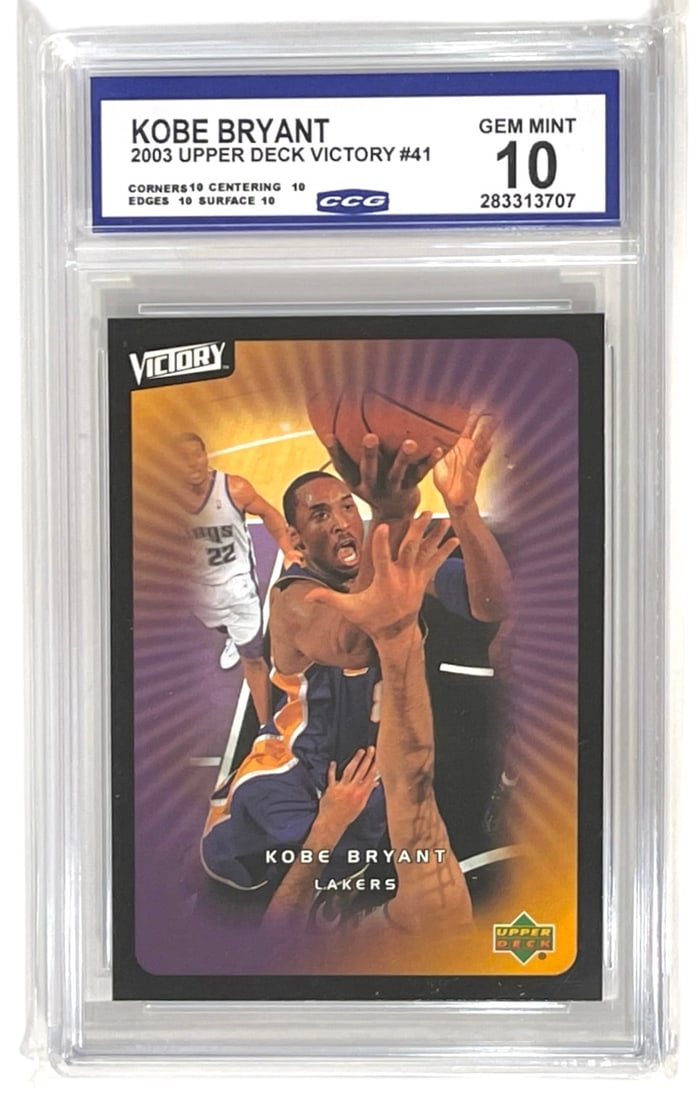 2003 Upper Deck Victory Kobe Bryant No. 41 | Graded 10 (1 of 2)