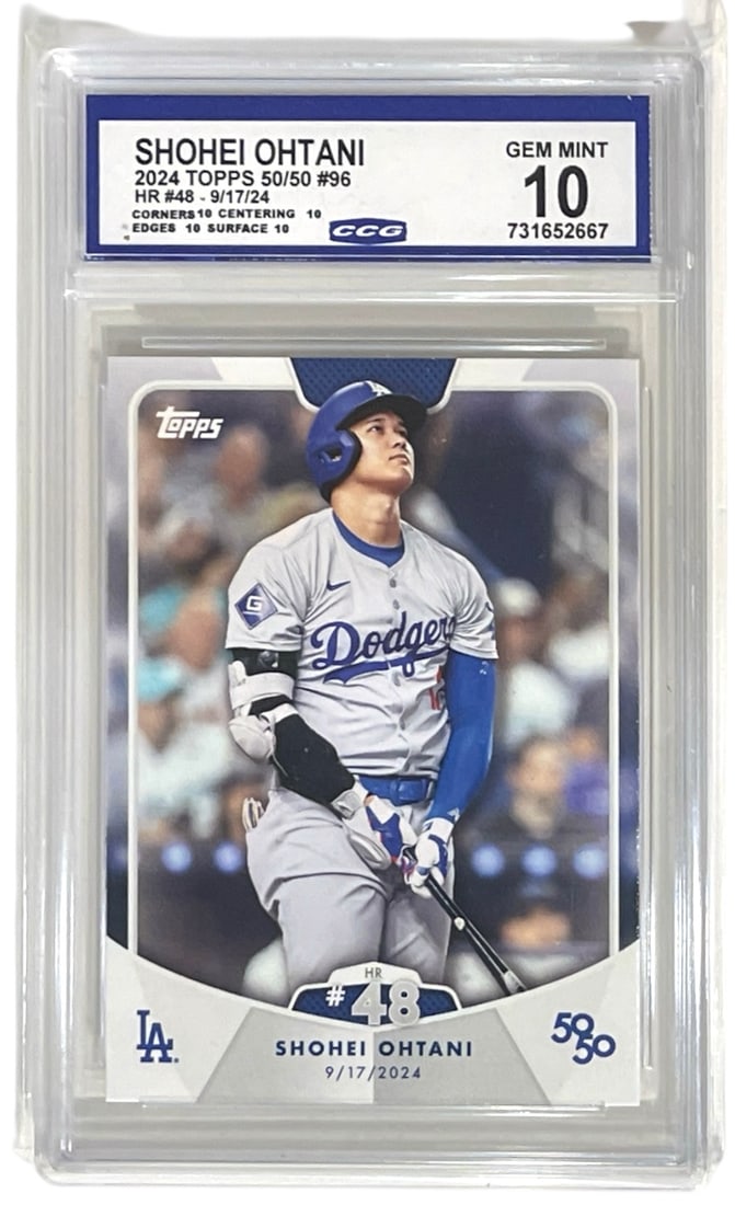 2024 Topps 50 50 Shohei Ohtani | No. 96 | Graded 10 (1 of 2)