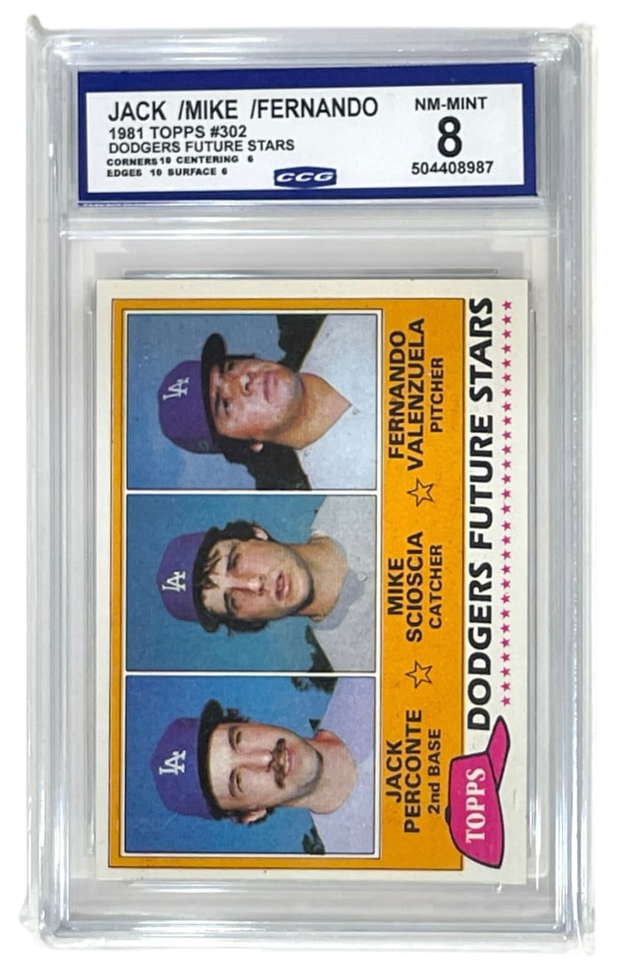 1981 Topps Dodgers Future Stars | Graded 8 (1 of 2)