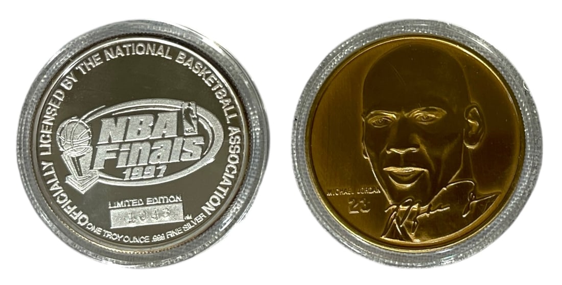 Michael Jordan and Chicago Bull Coin Collection (1 of 3)