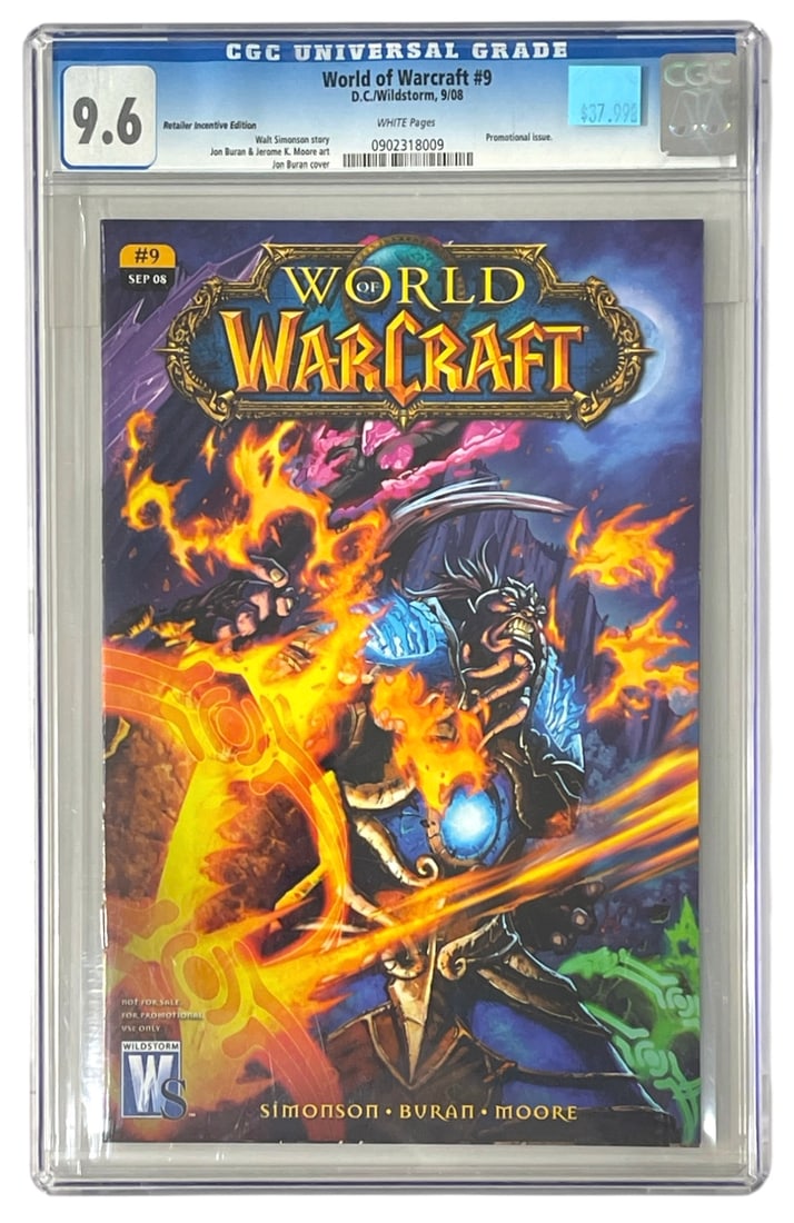 World of Warcraft No. 9 | DC and Wildstorm Comics | Graded 9.6 (1 of 2)