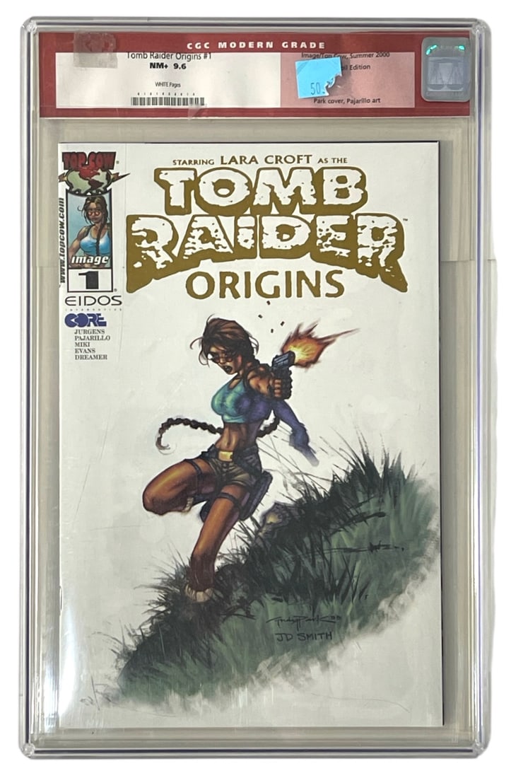 Tomb Raider Origins No. 1 | Top Cow Comics | Graded 9.6 (1 of 2)