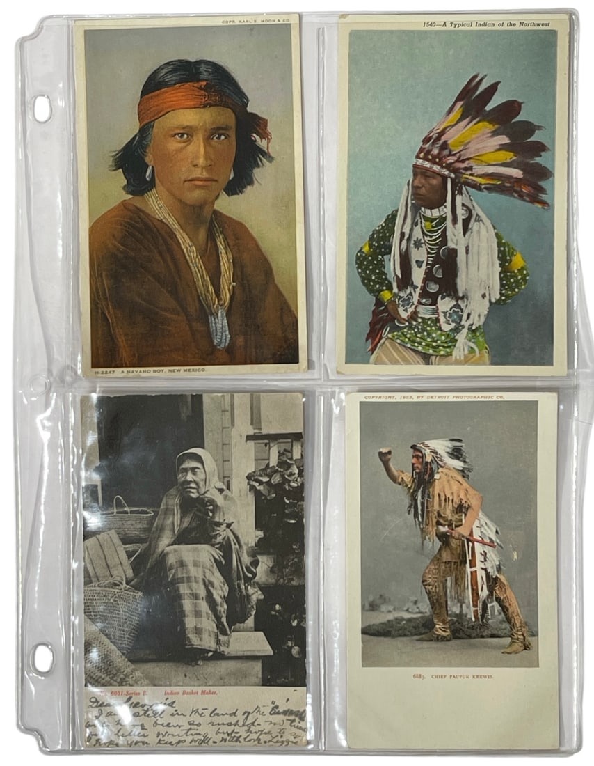 Vintage Native American Postcard Collection (1 of 2)