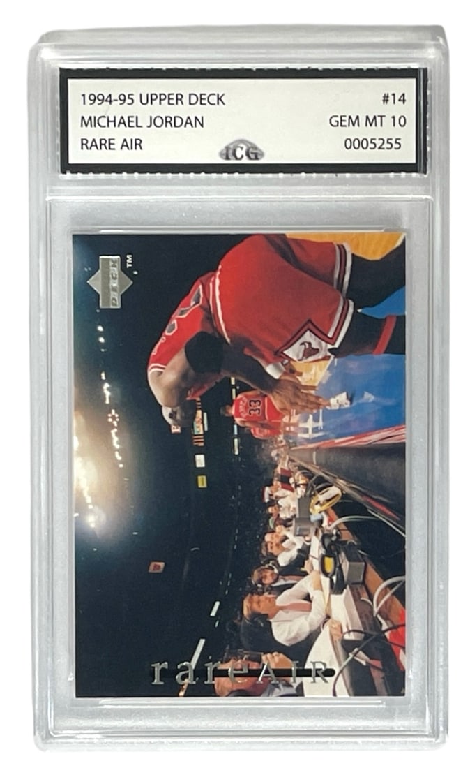1994 to 95 Upper Deck Michael Jordan | No. 14 | Graded 10 (1 of 2)