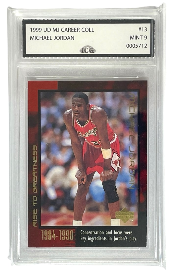 1999 Michael Jordan Trading Card | No. 13 | Graded 9 (1 of 2)