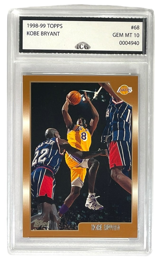 1998 to 99 Topps Kobe Bryant | No. 68 | Graded 10 (1 of 2)
