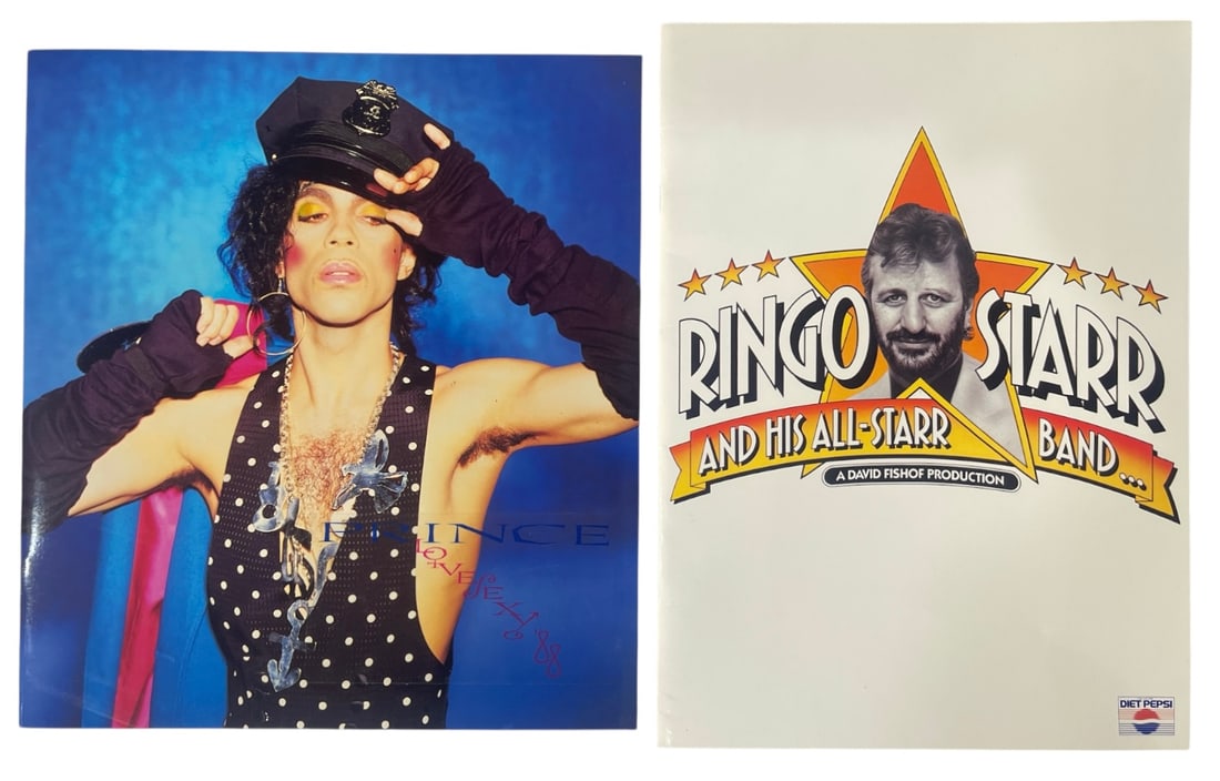Prince and Ringo Starr Tour Book Collection: Prince and Ringo Starr Tour Book Collection