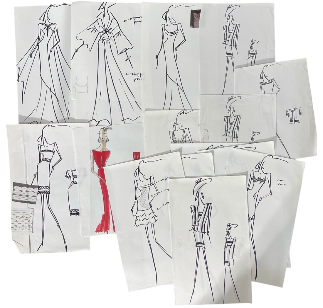 Designer Hand Drawn Artwork From Fashion Designer La Jorge: Designer Hand Drawn Artwork From Fashion Designer La Jorge