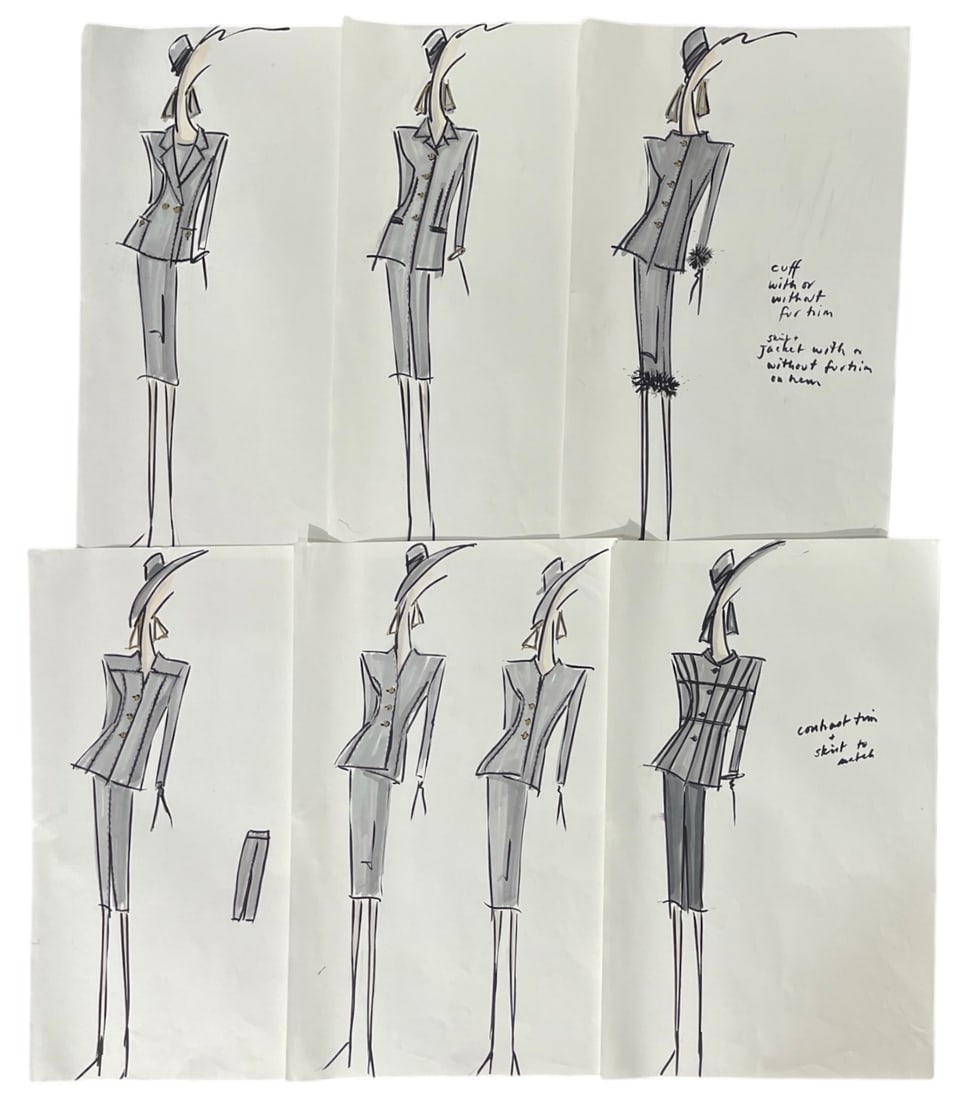 Designer Hand Drawn Artwork From Fashion Designer La Jorge: Designer Hand Drawn Artwork From Fashion Designer La Jorge