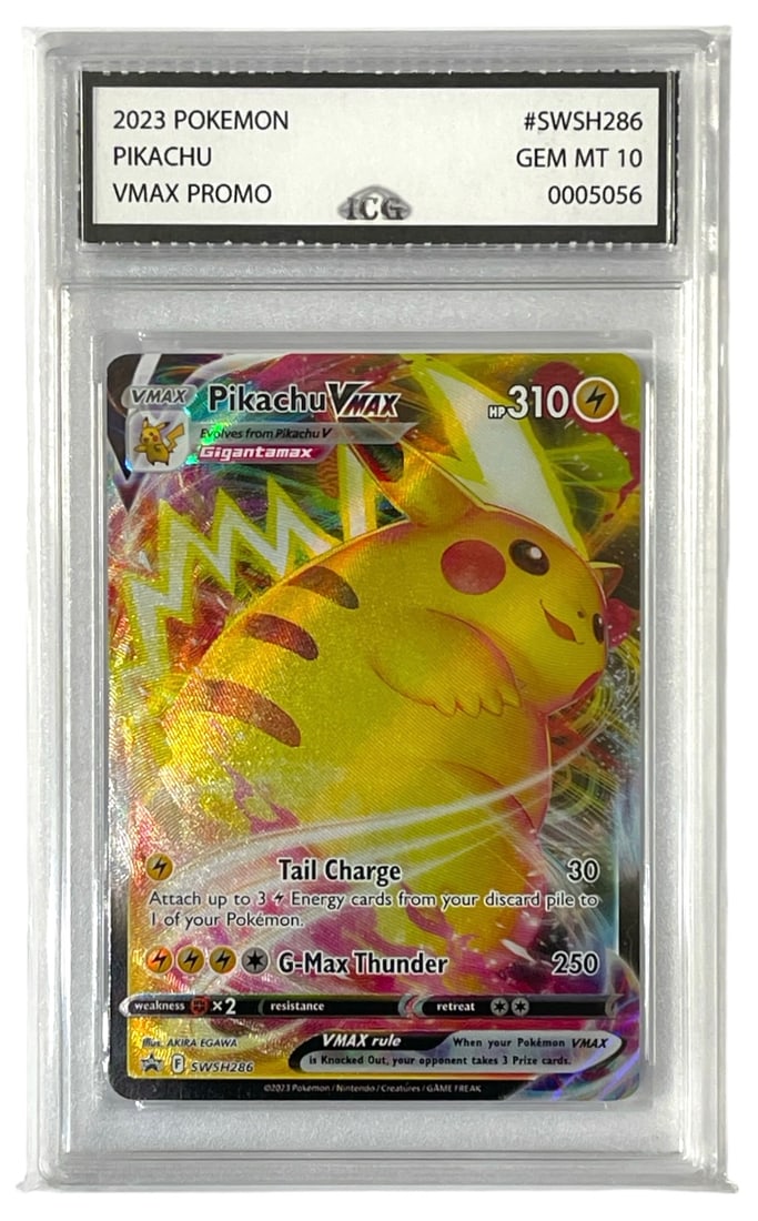 2023 Pikachu | VMax Promo Pokemon Trading Card | Graded 10 (1 of 2)