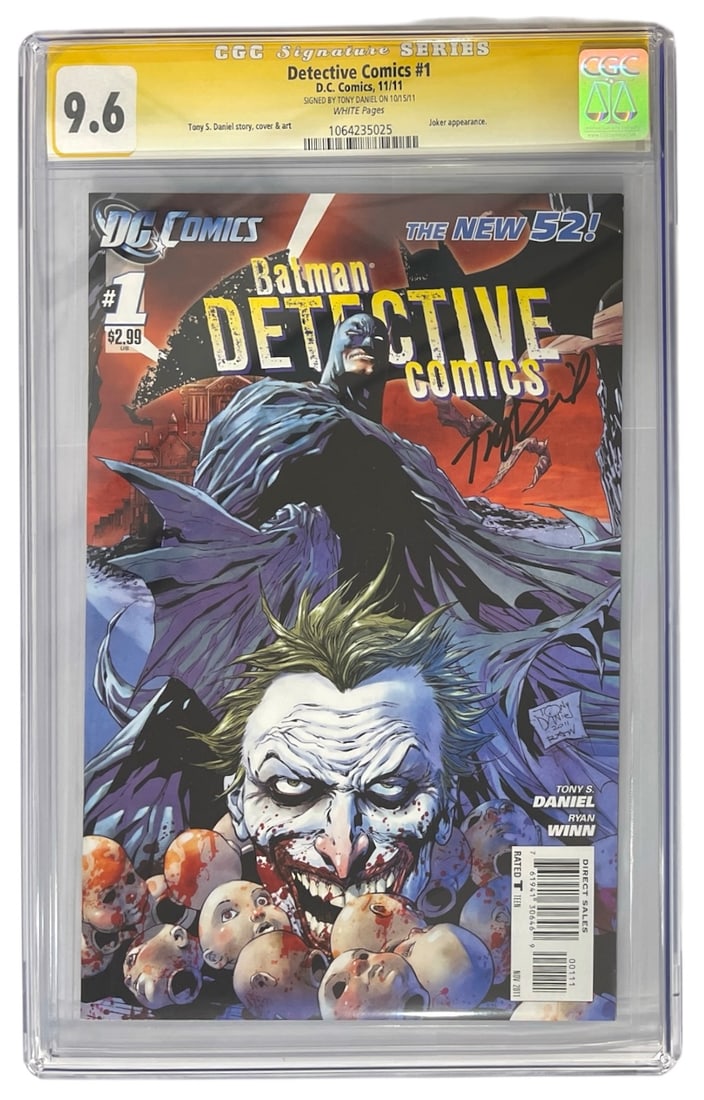 DC Comics Batman Detective Comics | No. 1 | Graded 9.6 (1 of 2)