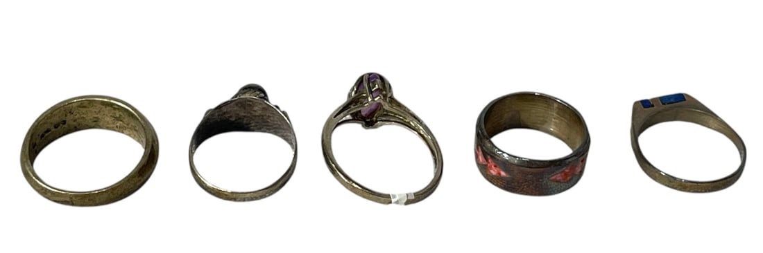 Silver Ring Collection - 2
