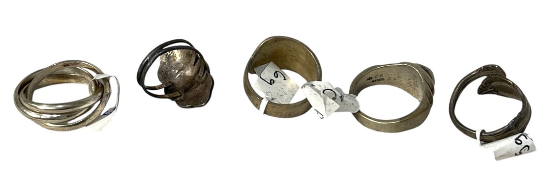 Silver Ring Collection - 2