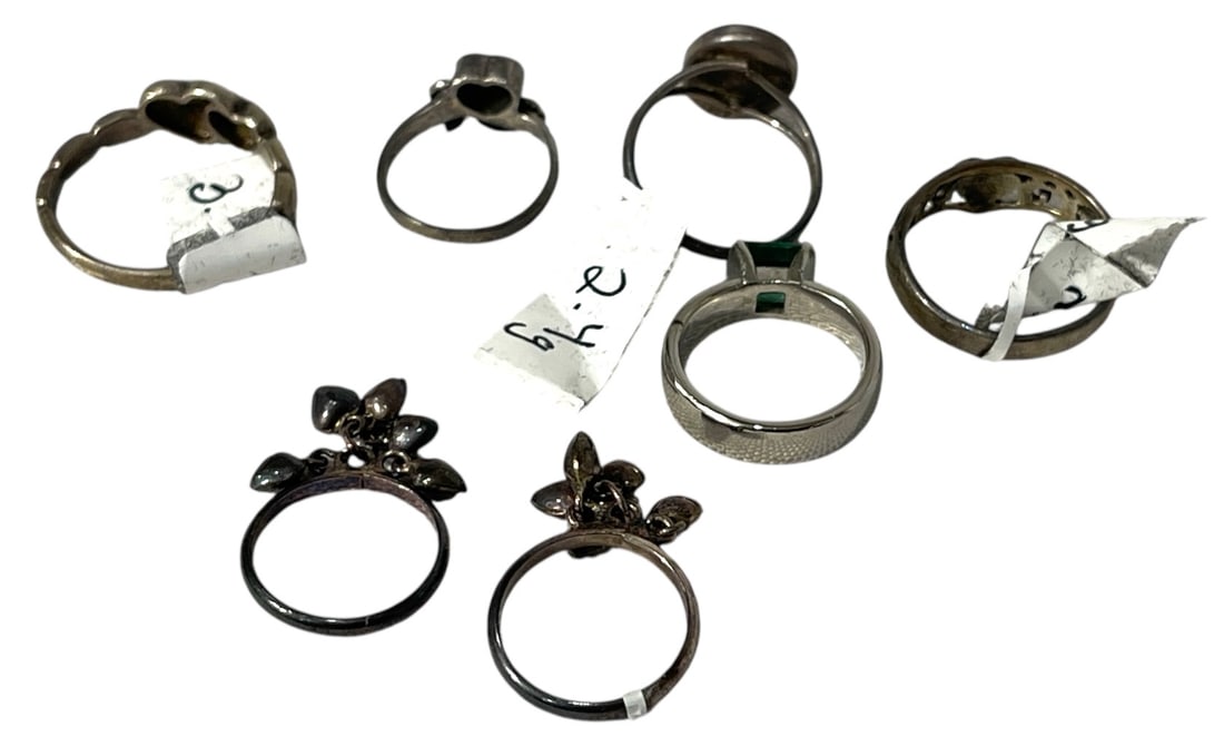 Silver Ring Collection - 2