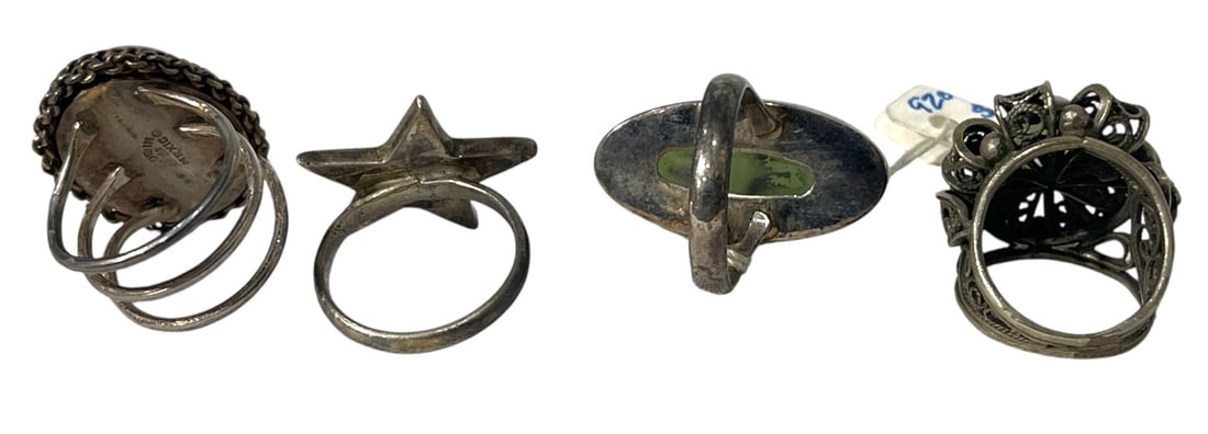 Silver Ring Collection - 2