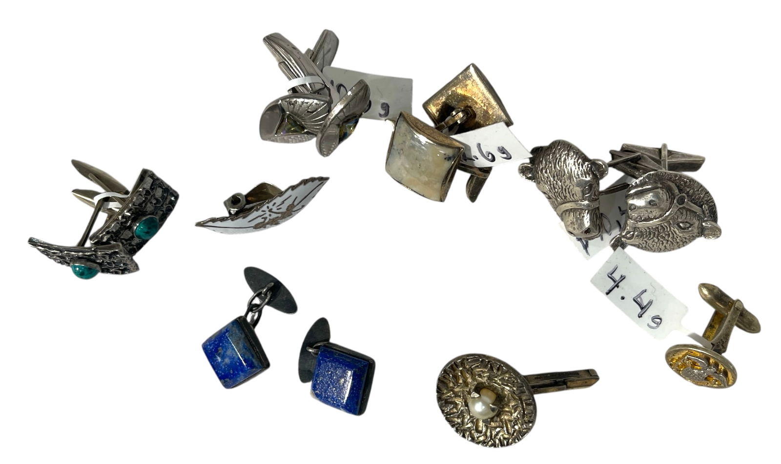 Silver Cufflinks Collection - 2