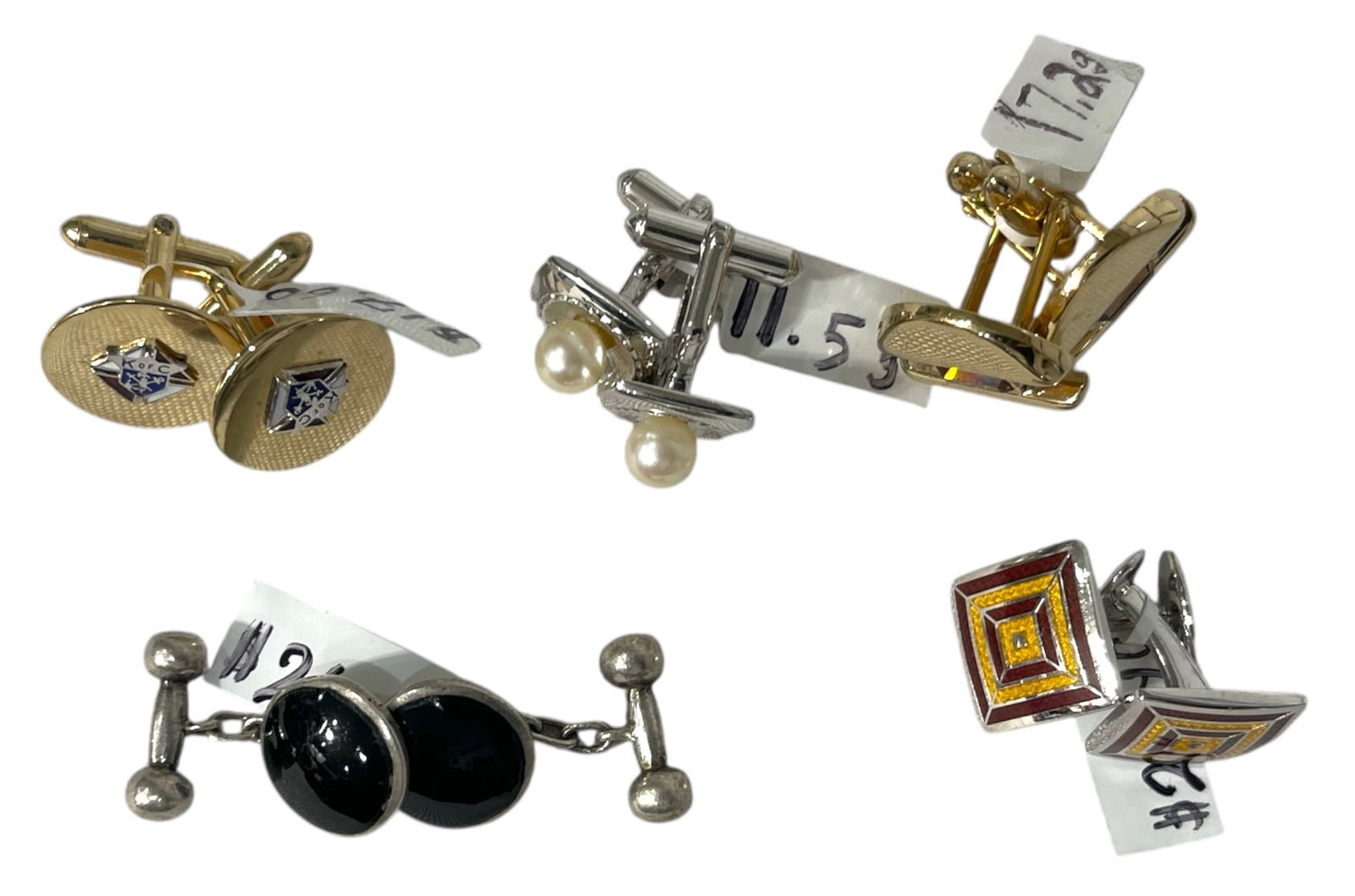 Silver Cufflinks Collection - 2