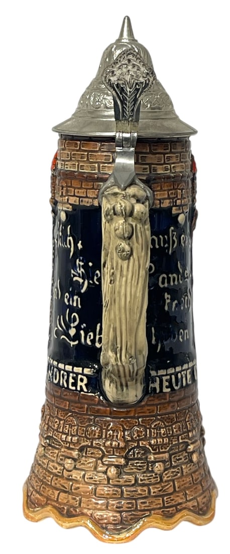 Ceramic Beer Stein - 4