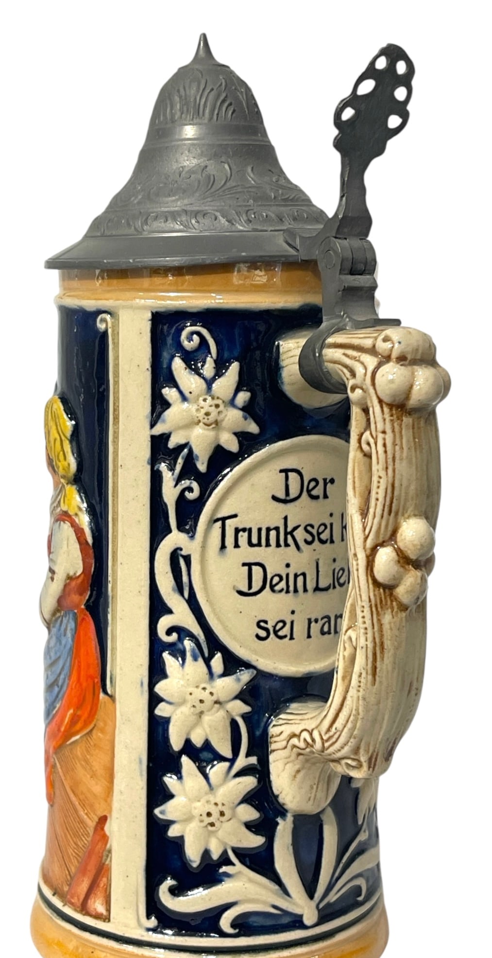 Ceramic Beer Stein - 4