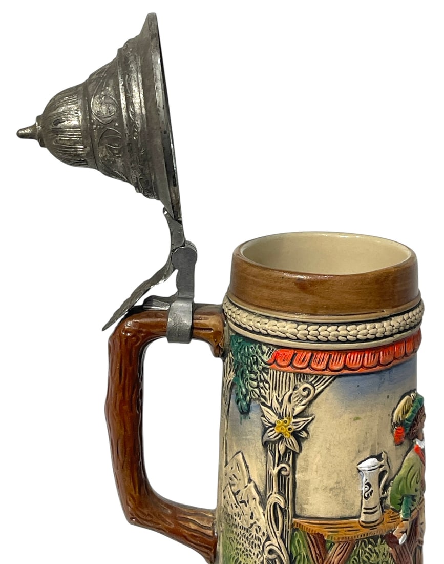Ceramic Beer Stein - 4