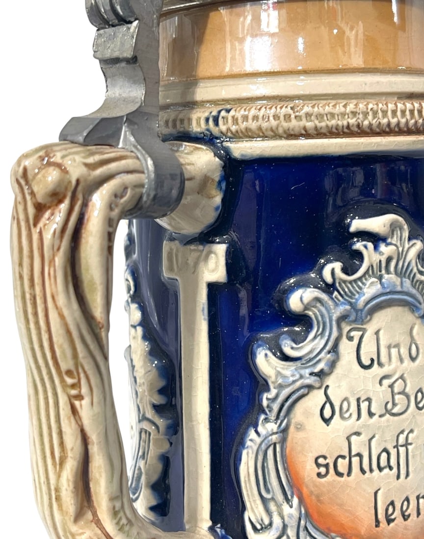 Ceramic Beer Stein - 5