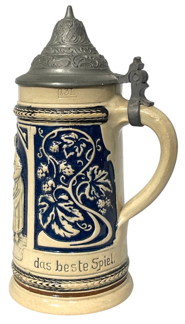 Ceramic Beer Stein - 3