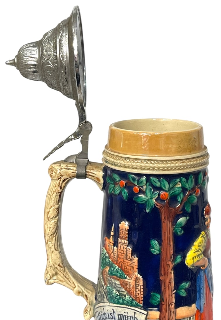 Ceramic Beer Stein - 5