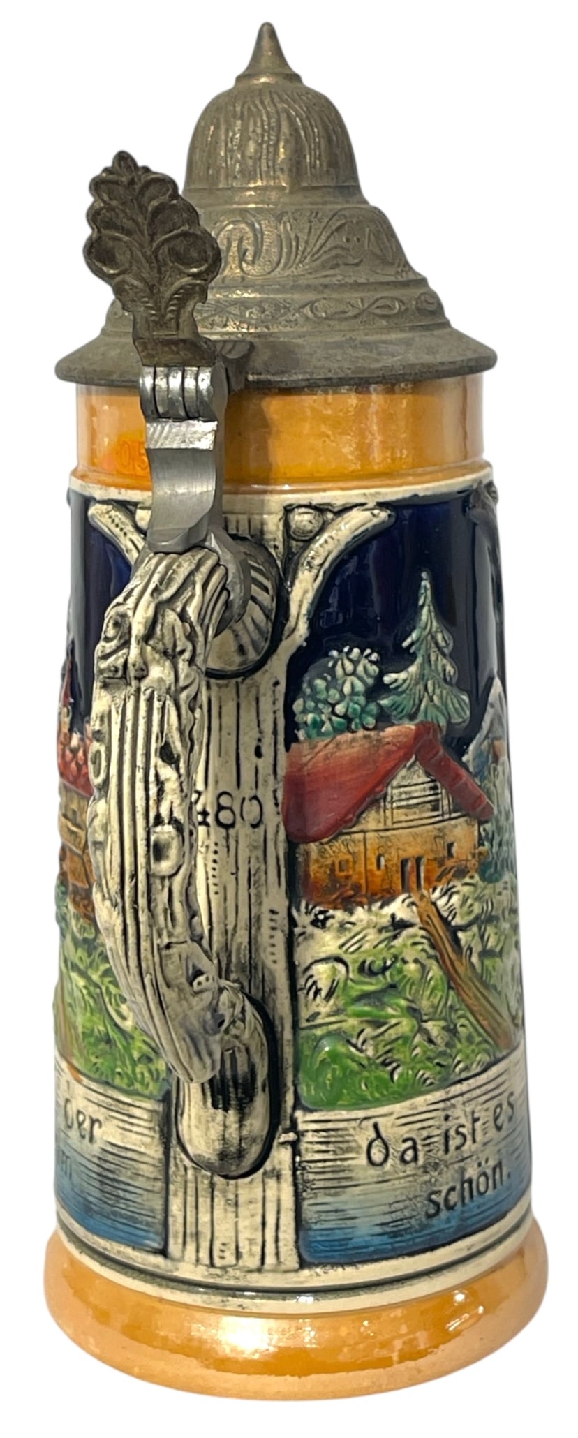 Ceramic Beer Stein - 4