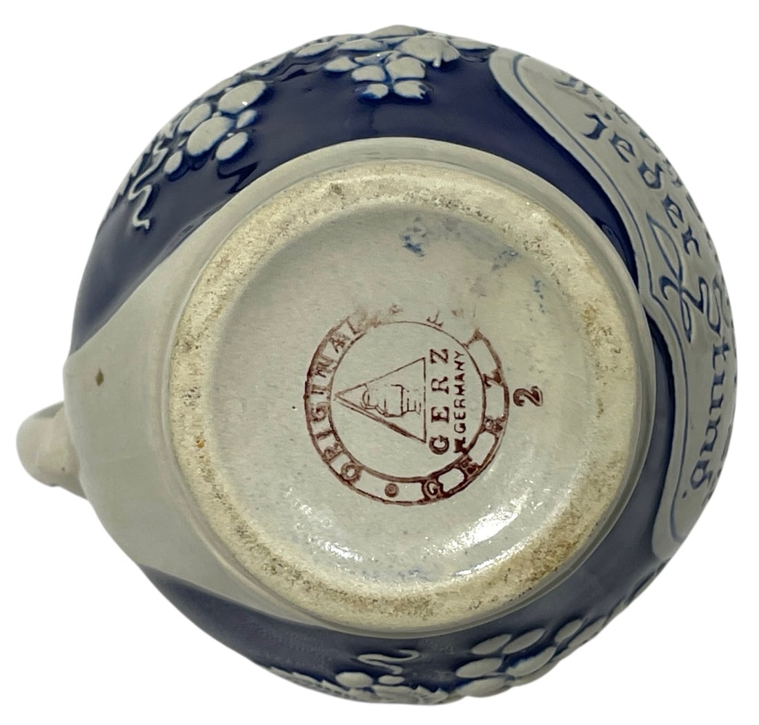 Stoneware Wine Pitcher - 4