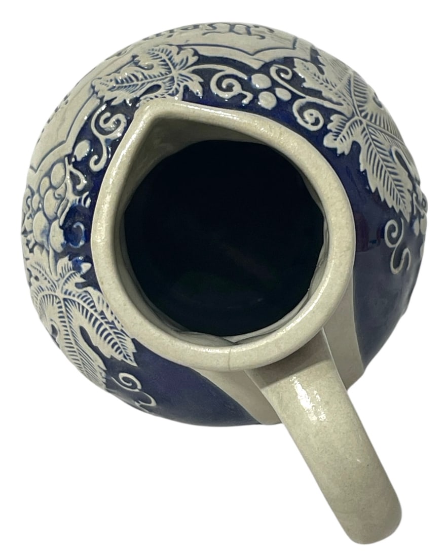 Stoneware Wine Pitcher - 5