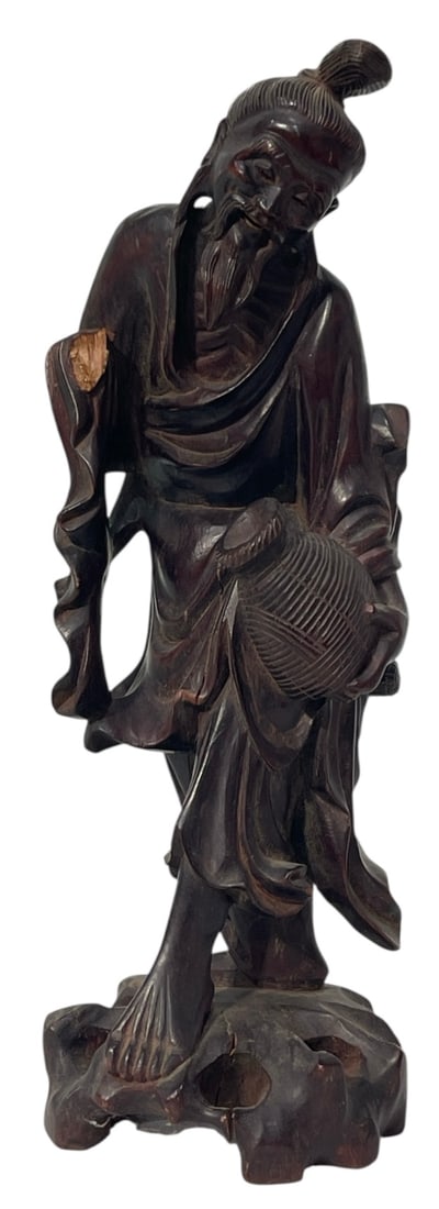 Hand Carved Hardwood Sculpture (1 of 5)