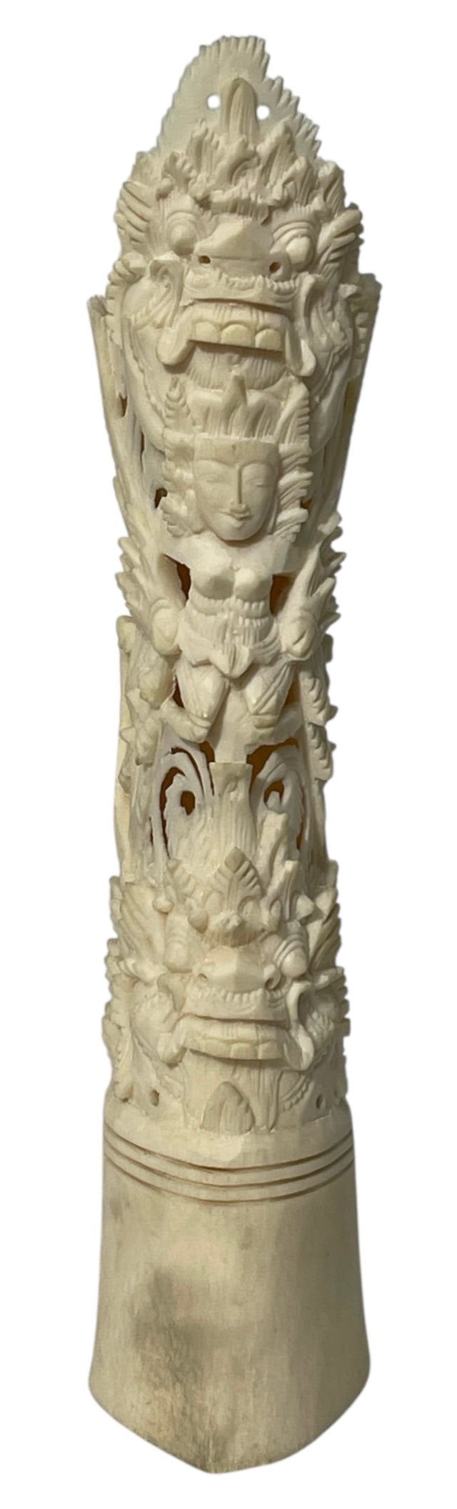 Vintage Balinese Hand Carved Bone Totem (1 of 5)