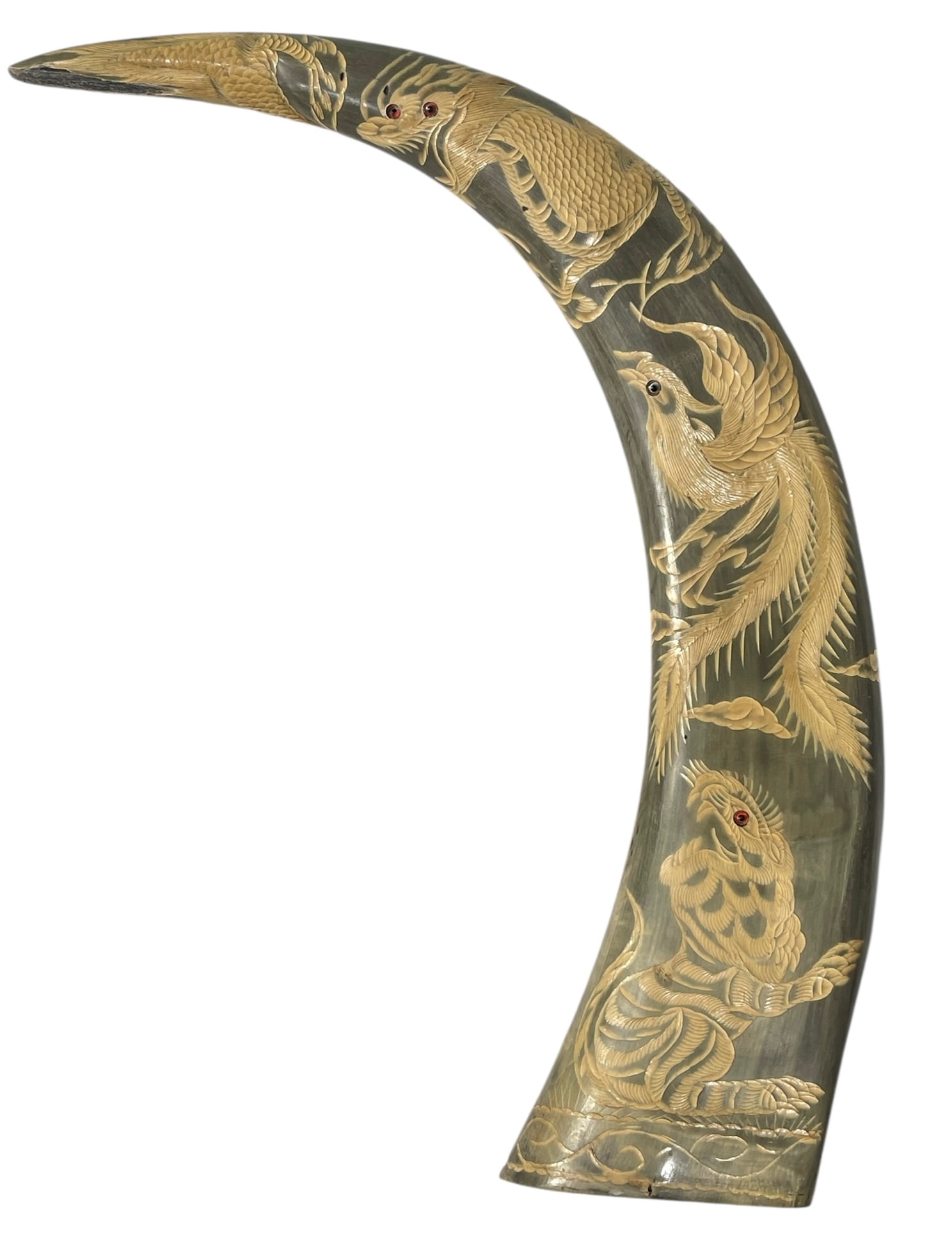 Hand Carved Horn: Hand Carved Horn